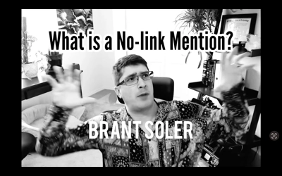 What is a no-link mention?