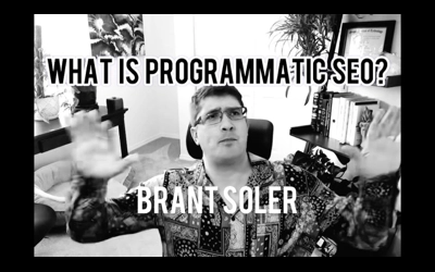 What is Programmatic SEO?